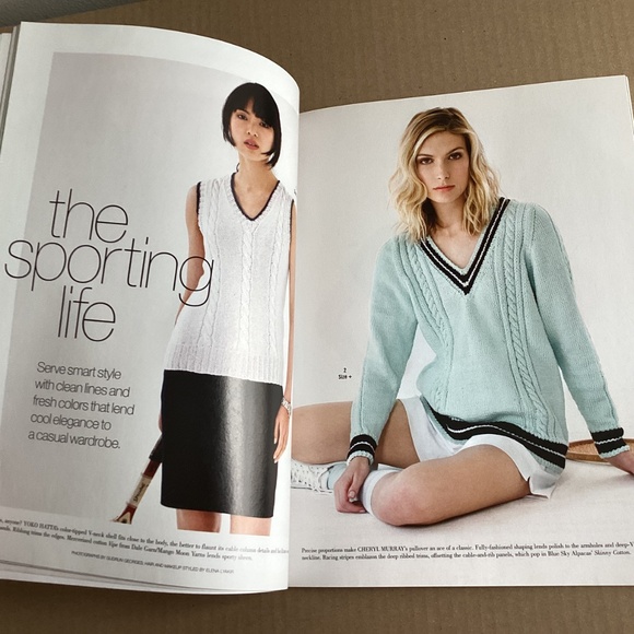 VOGUE Knitting International Magazines Lot of 3 Winter ‘14 Fall ‘10 Summer ‘15 - Picture 6 of 16